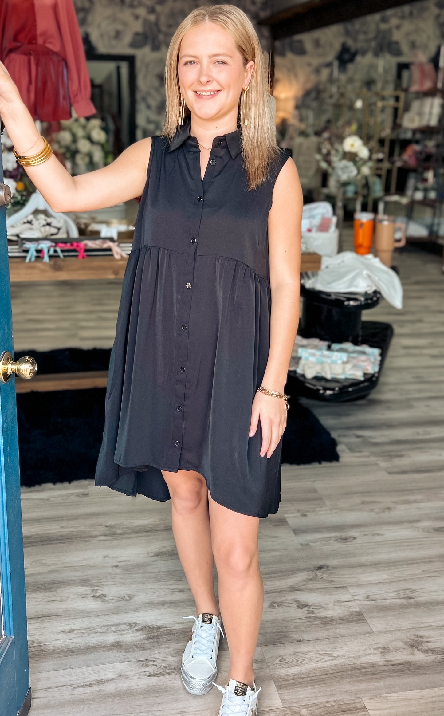 Blakely Button Down Dress