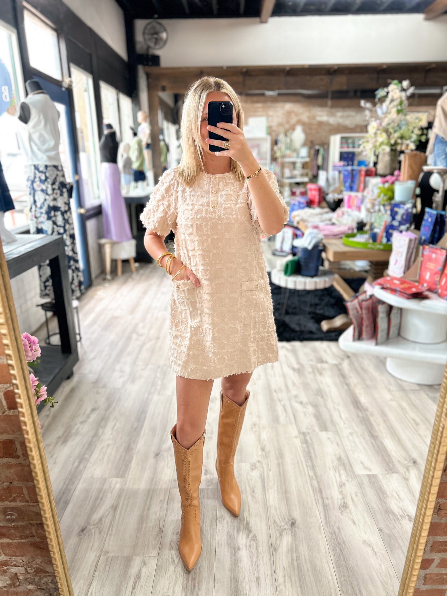 Fringe Flair Mini Dress