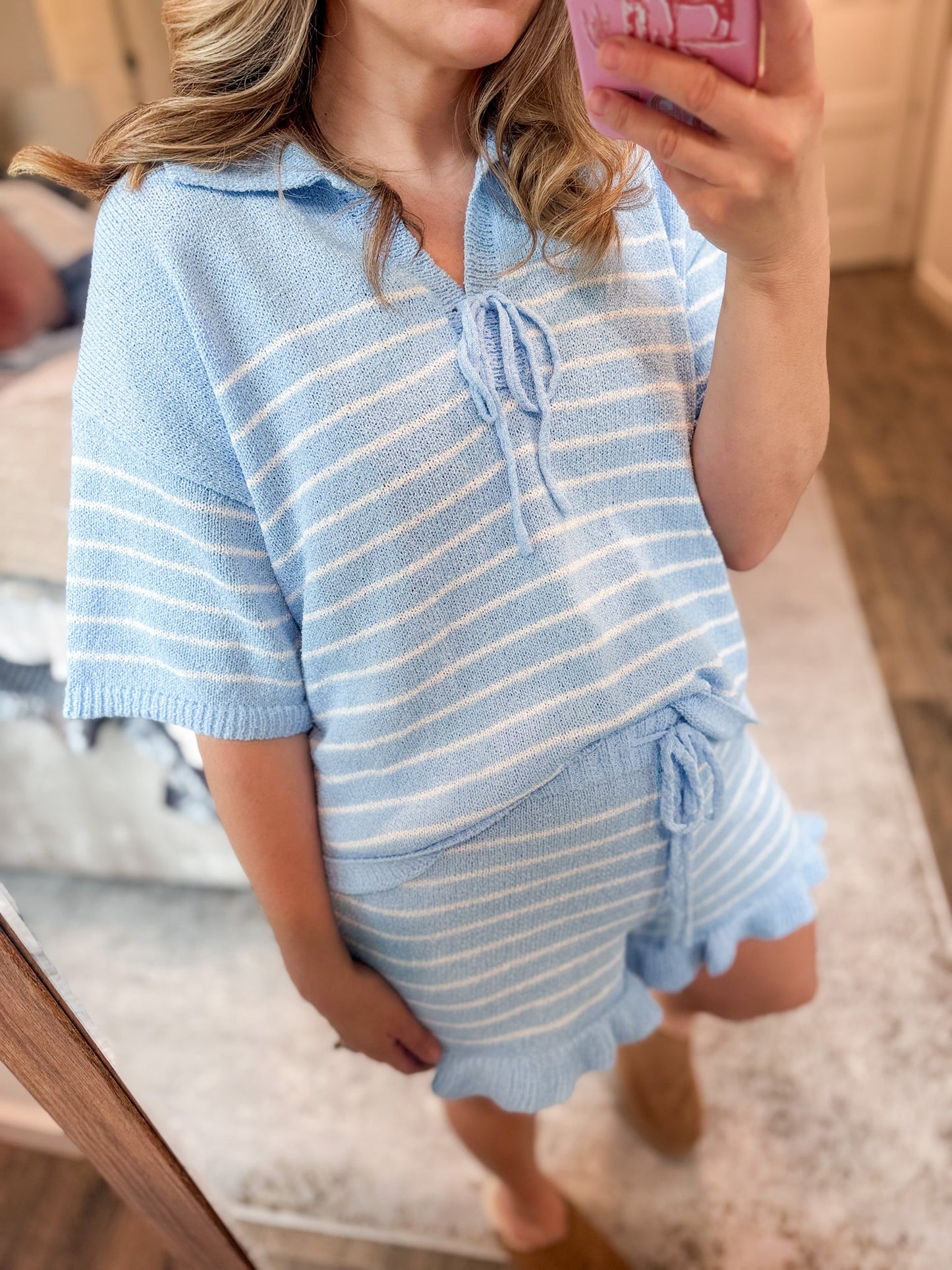 Blue Skies Knit Set