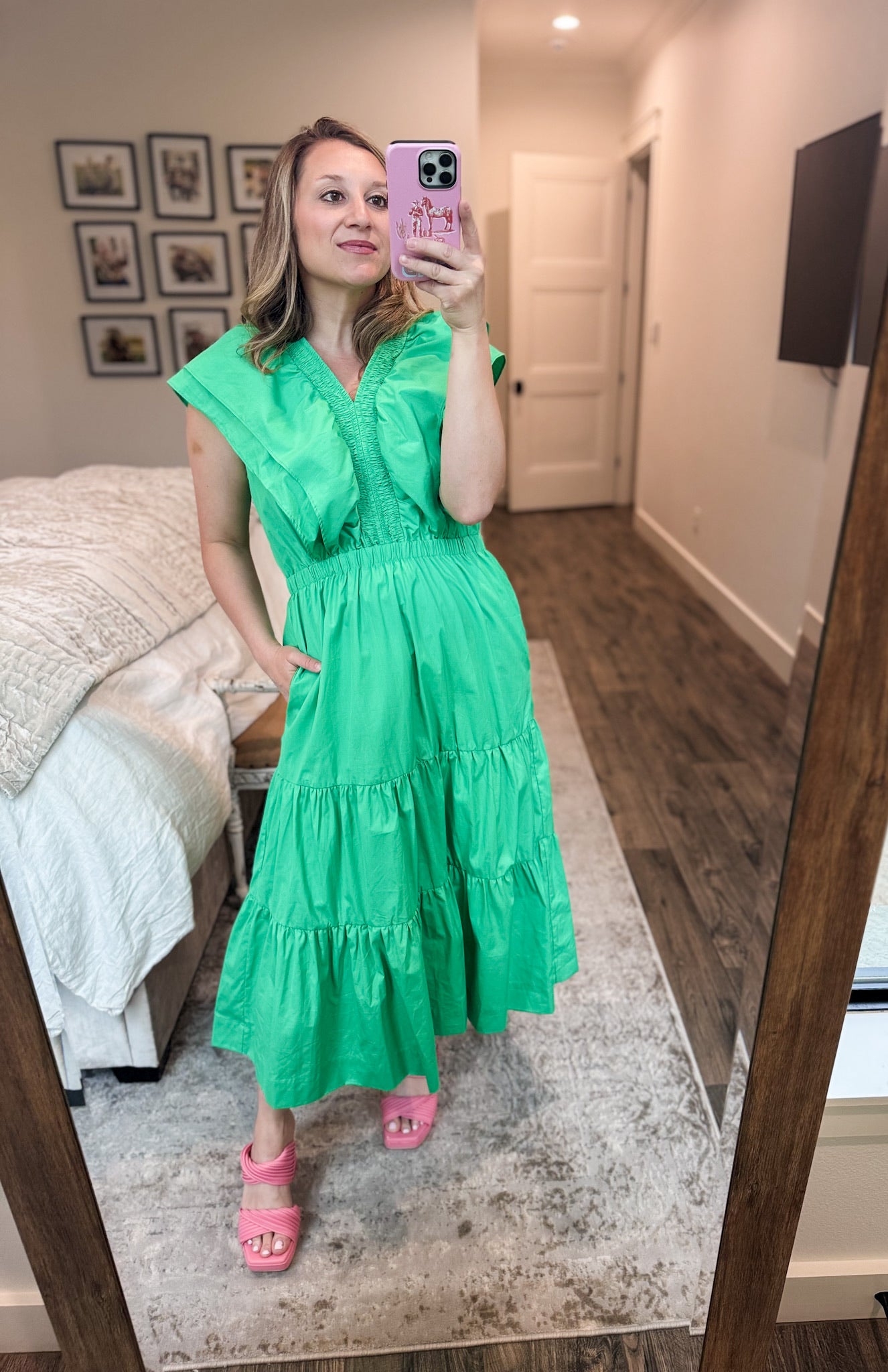 Sunday Picnic Midi Dress