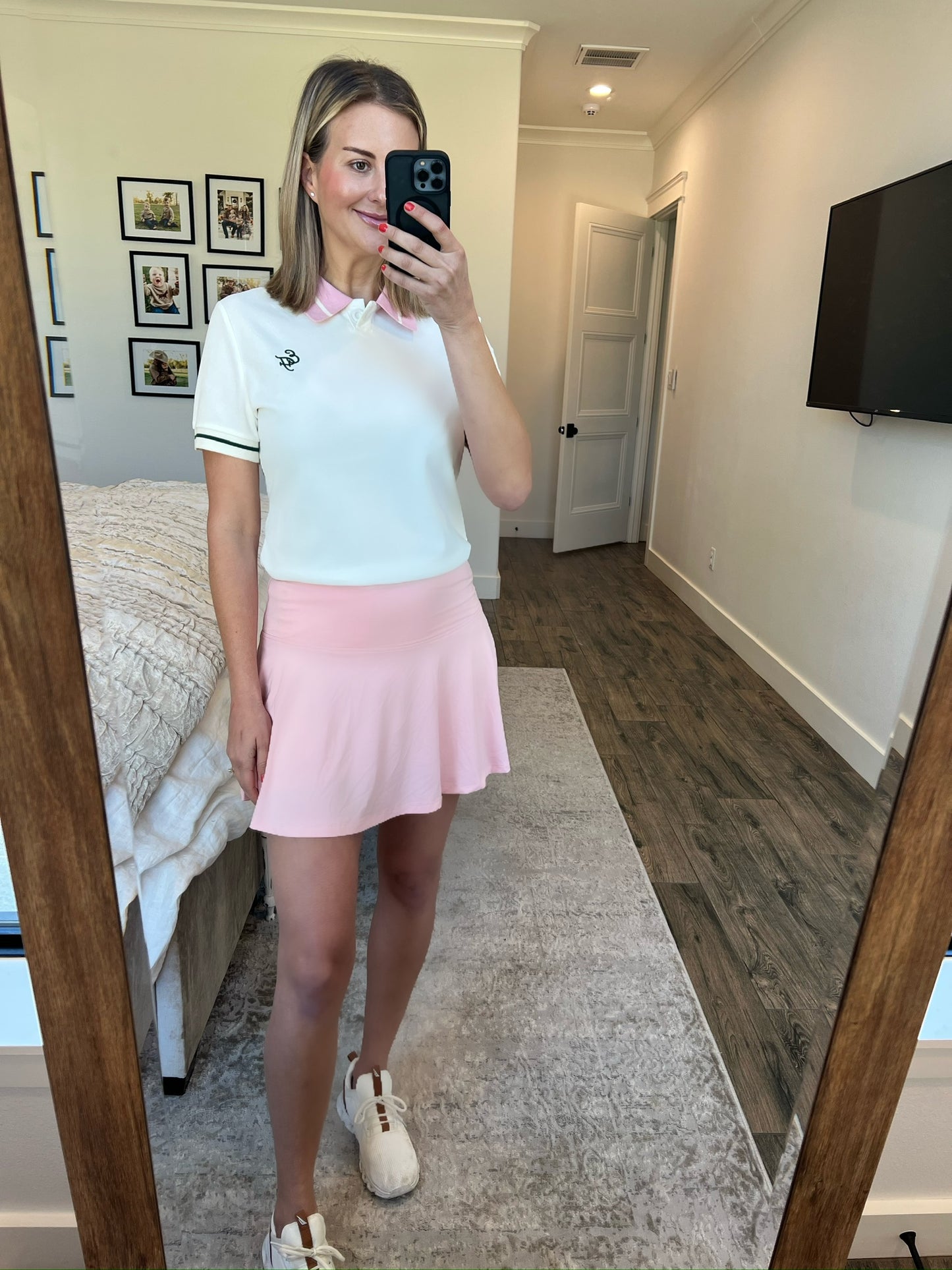 Country Club Polo Top