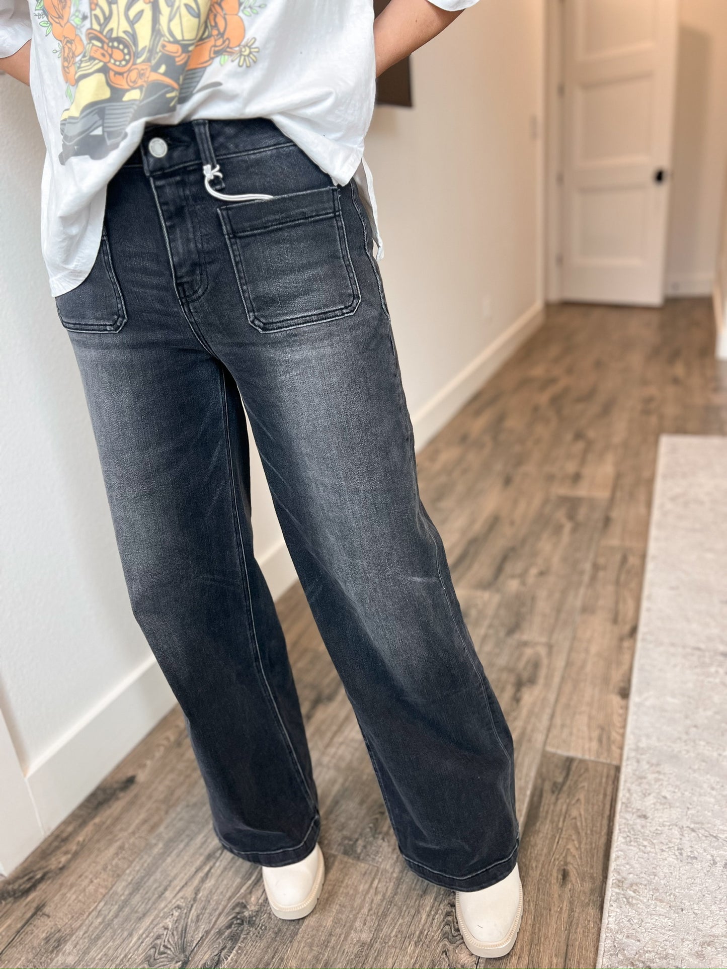 Holly High Rise Trouser Jeans