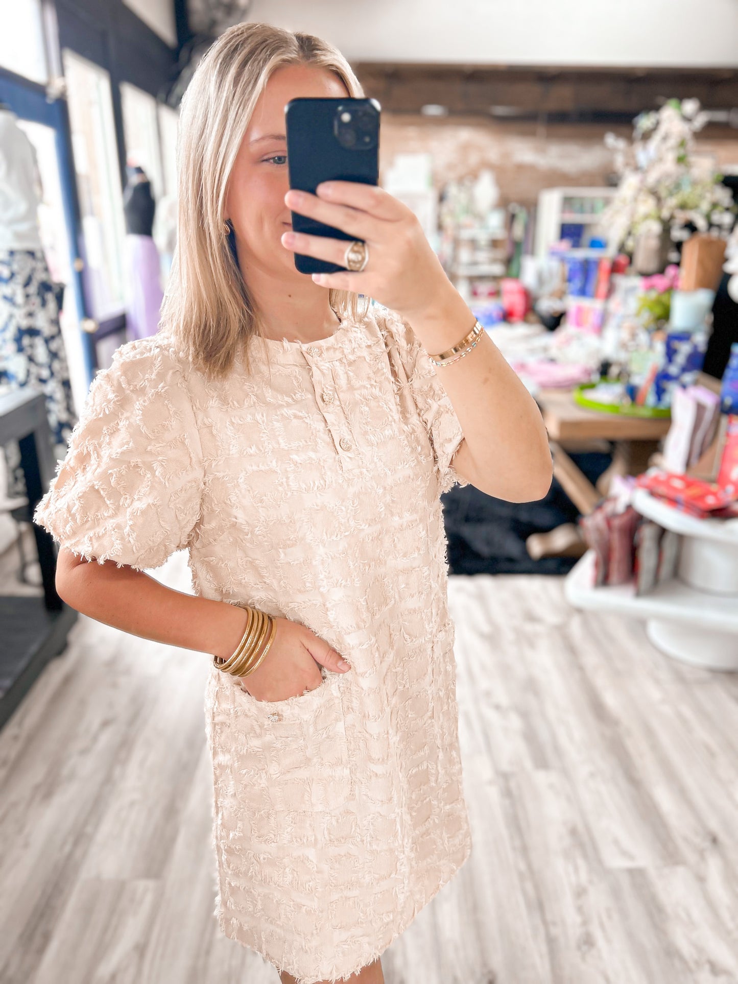 Fringe Flair Mini Dress