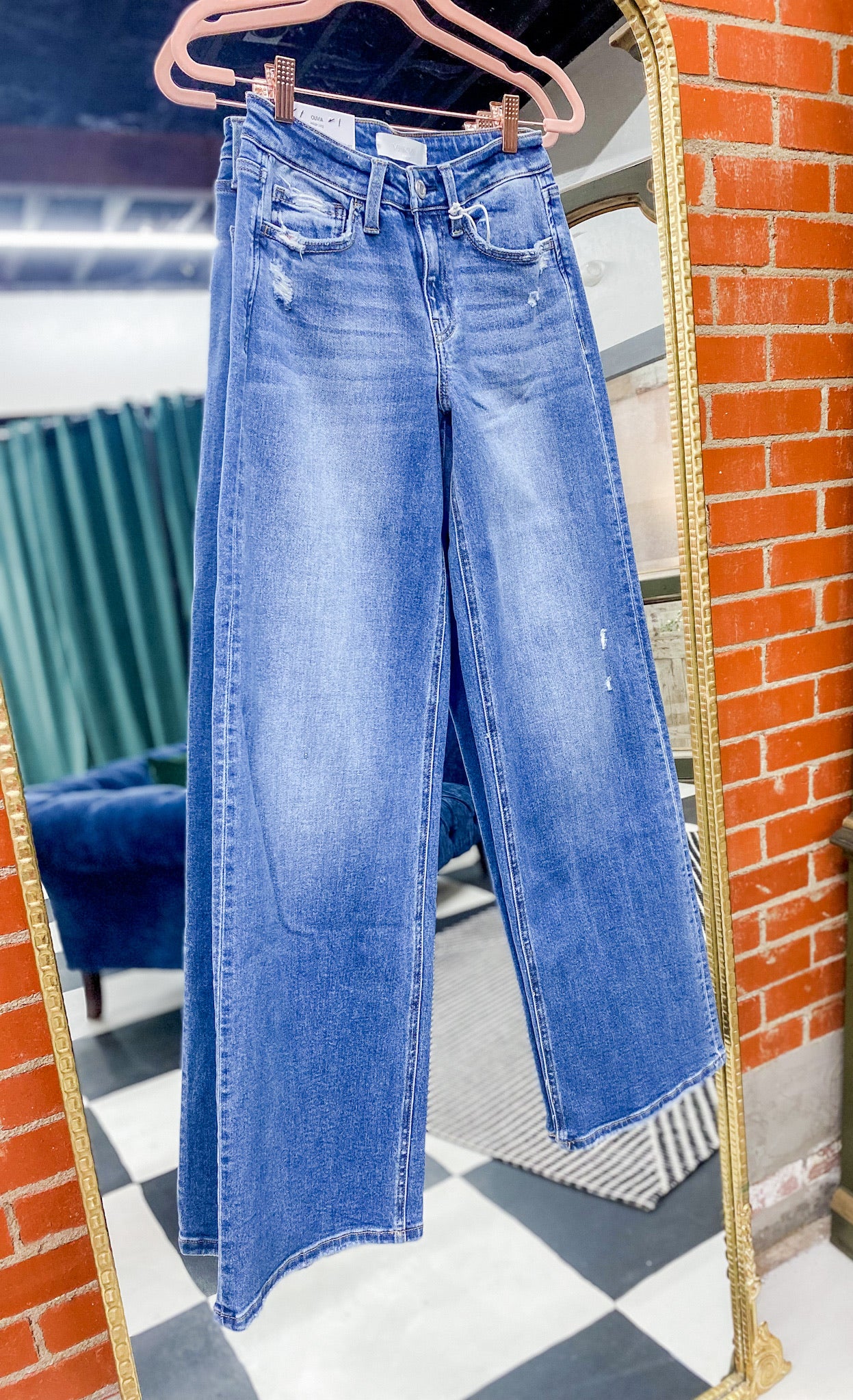 Olivia Wide Leg Jean