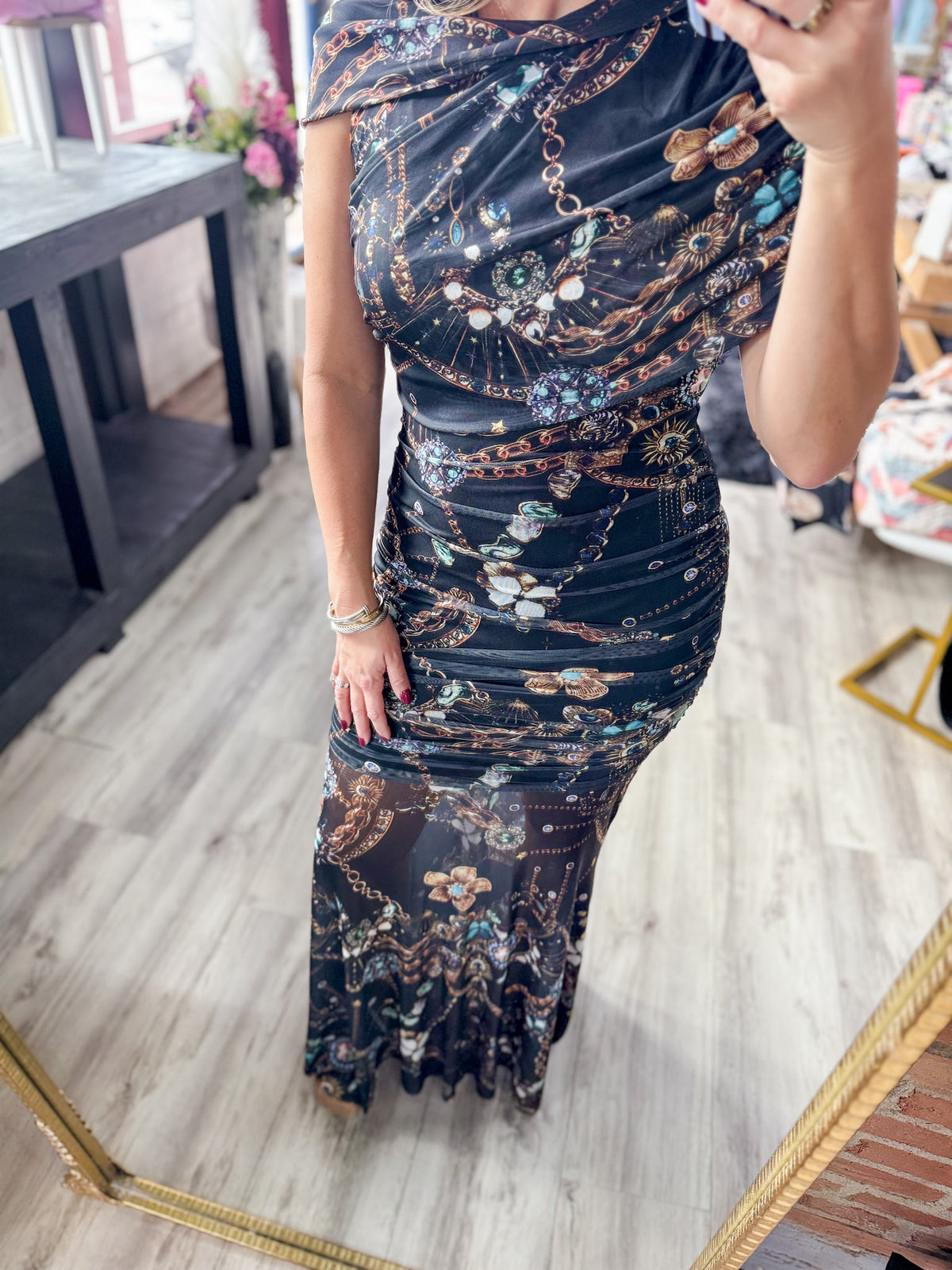 Glammed Up Maxi Dress
