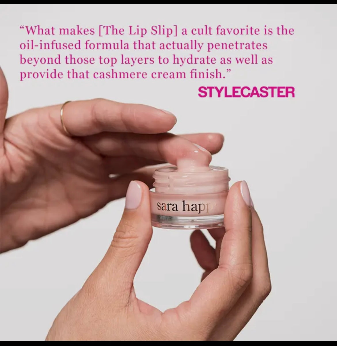 Sara Happ the Lip Slip