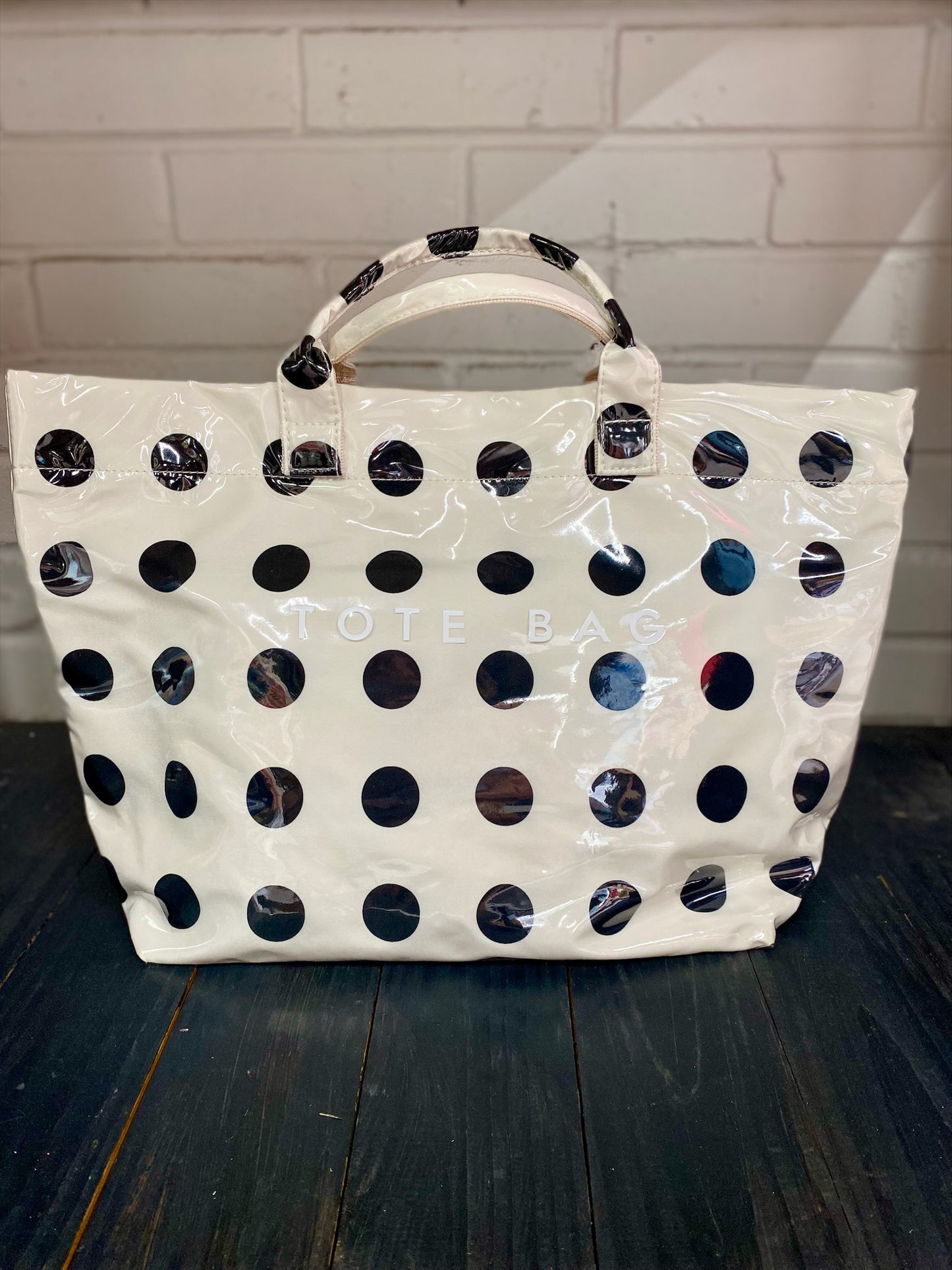 Polka Dot Tote Bag