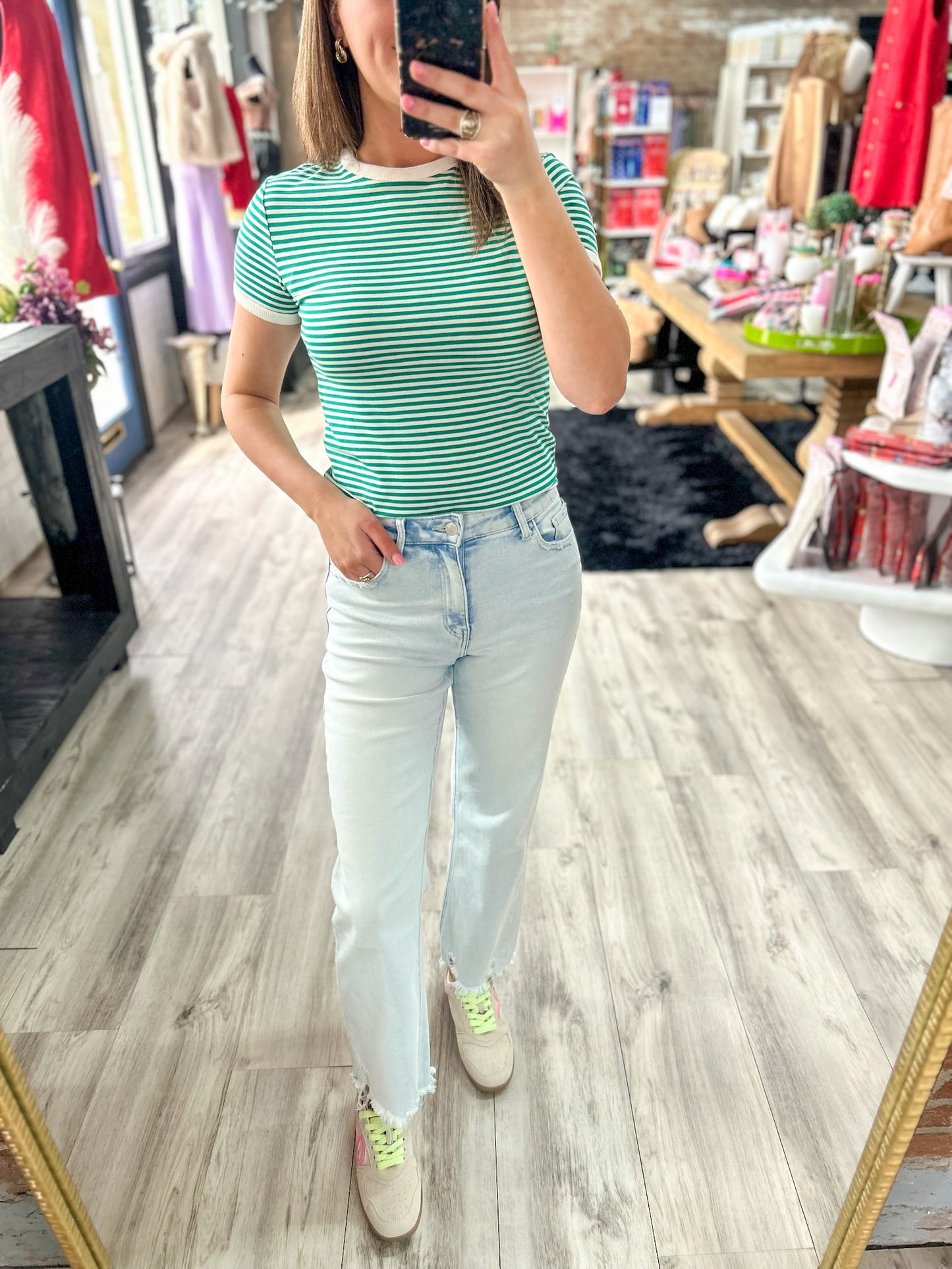 Coastal Blue Denim Jeans