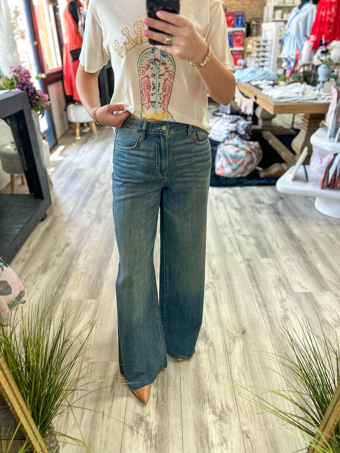 Vintage Wide Leg Pants