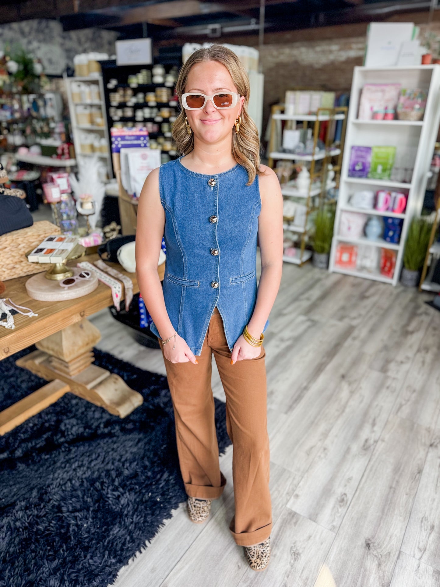 Truly Yours Denim Vest