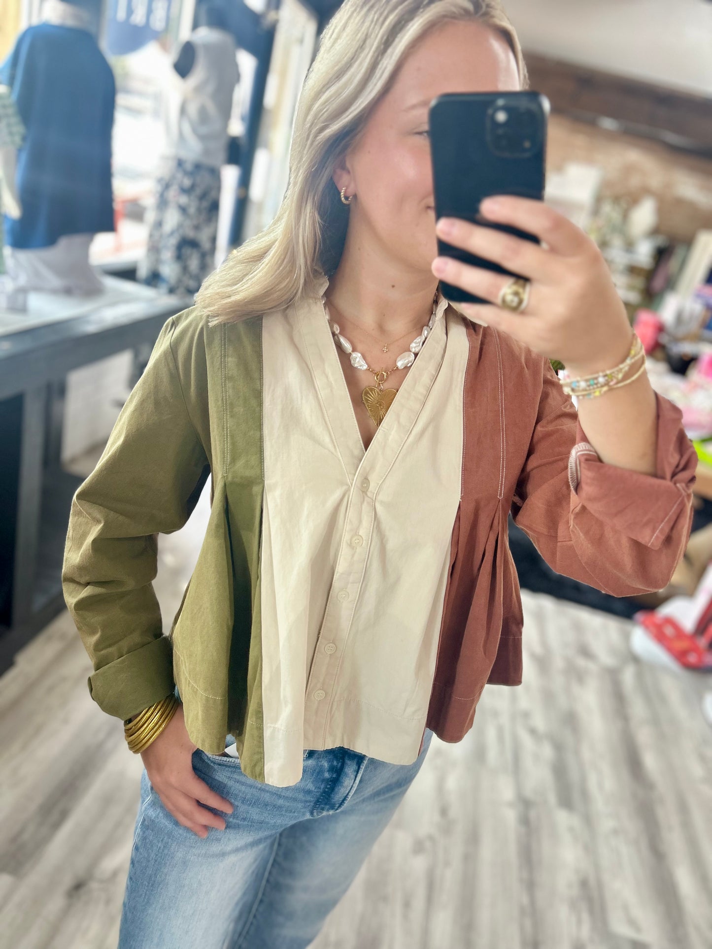 Sunset Cactus Top
