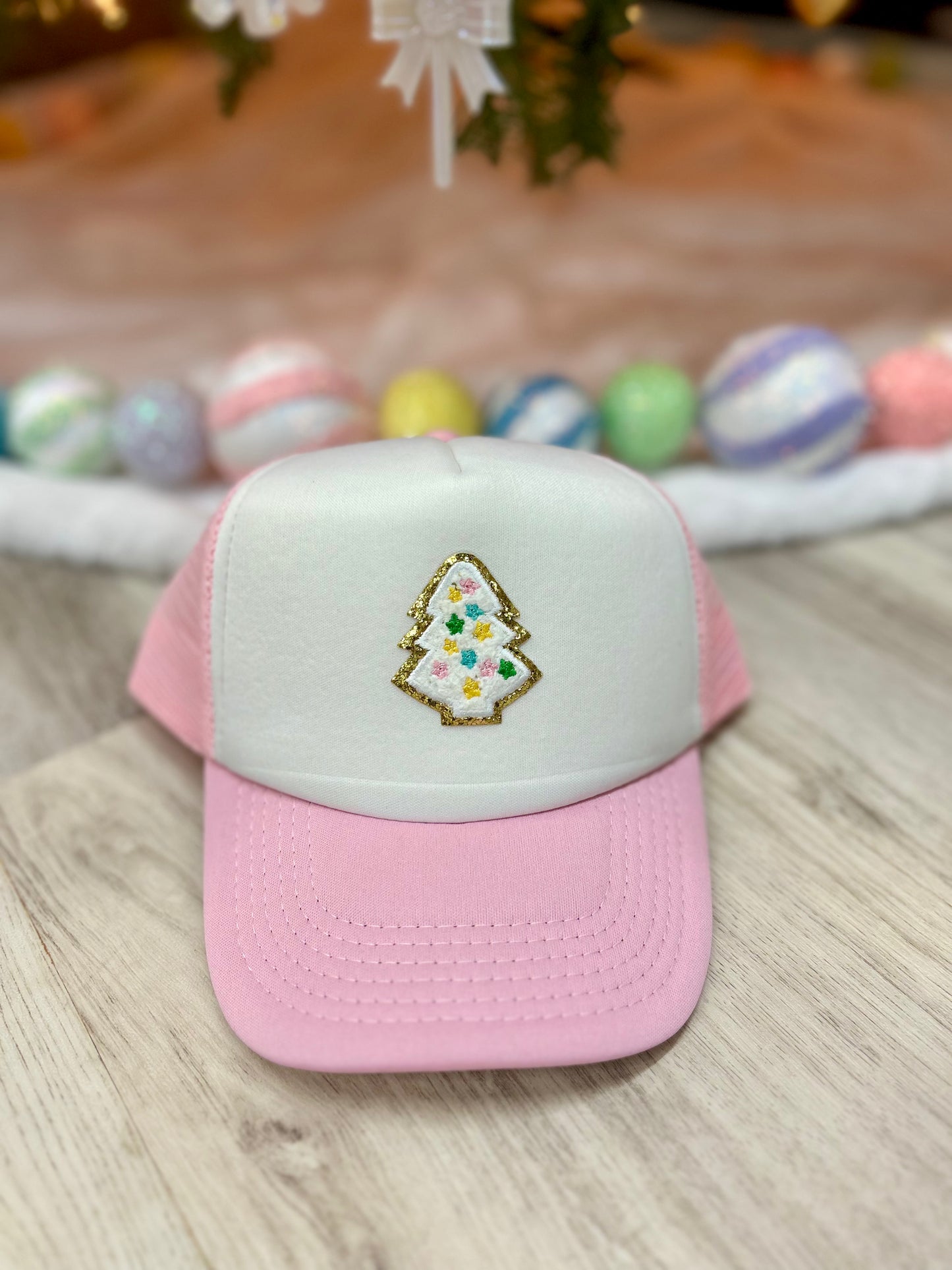 Kids Christmas Trucker Hat