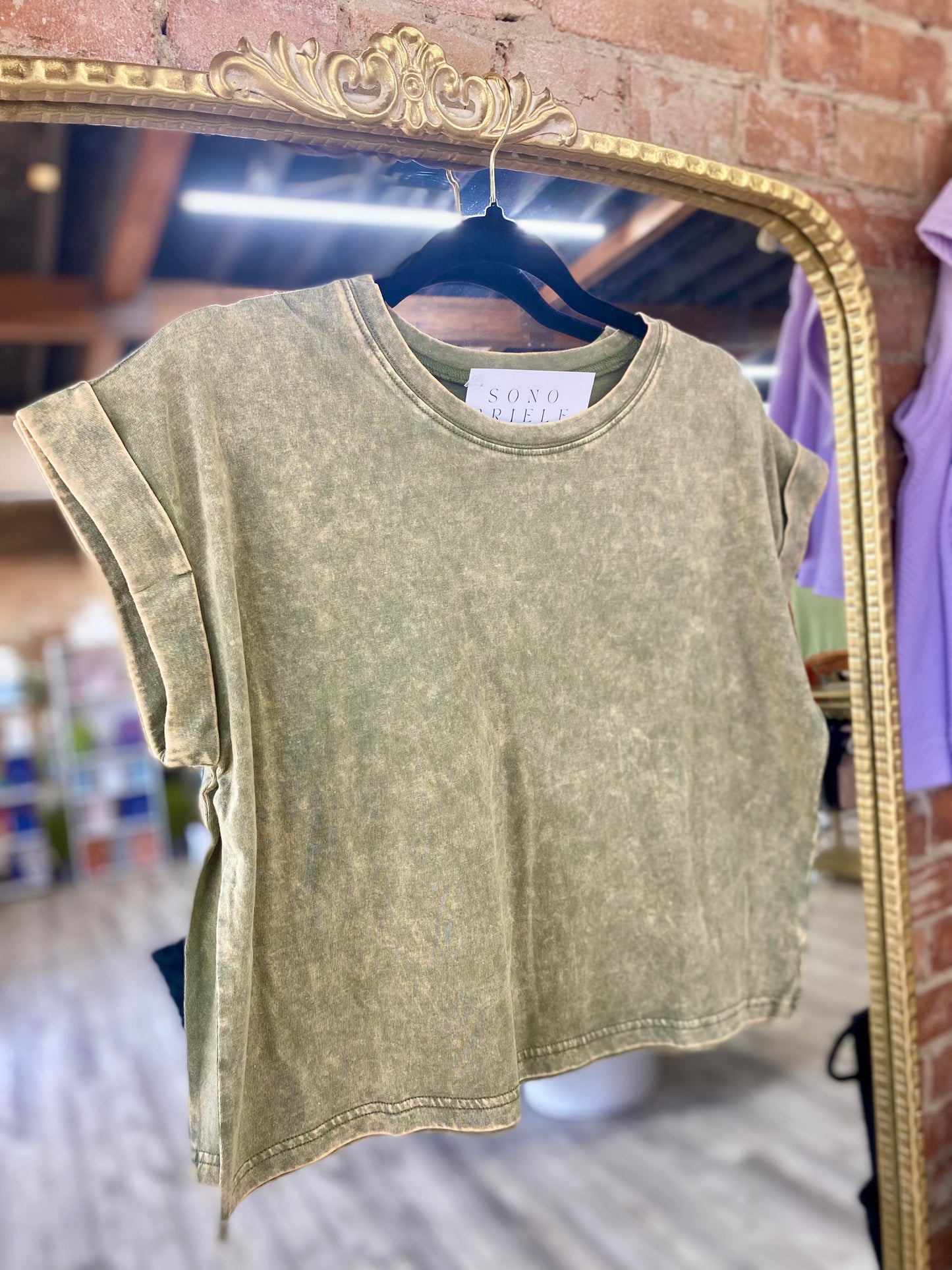 Acid Wash Tee