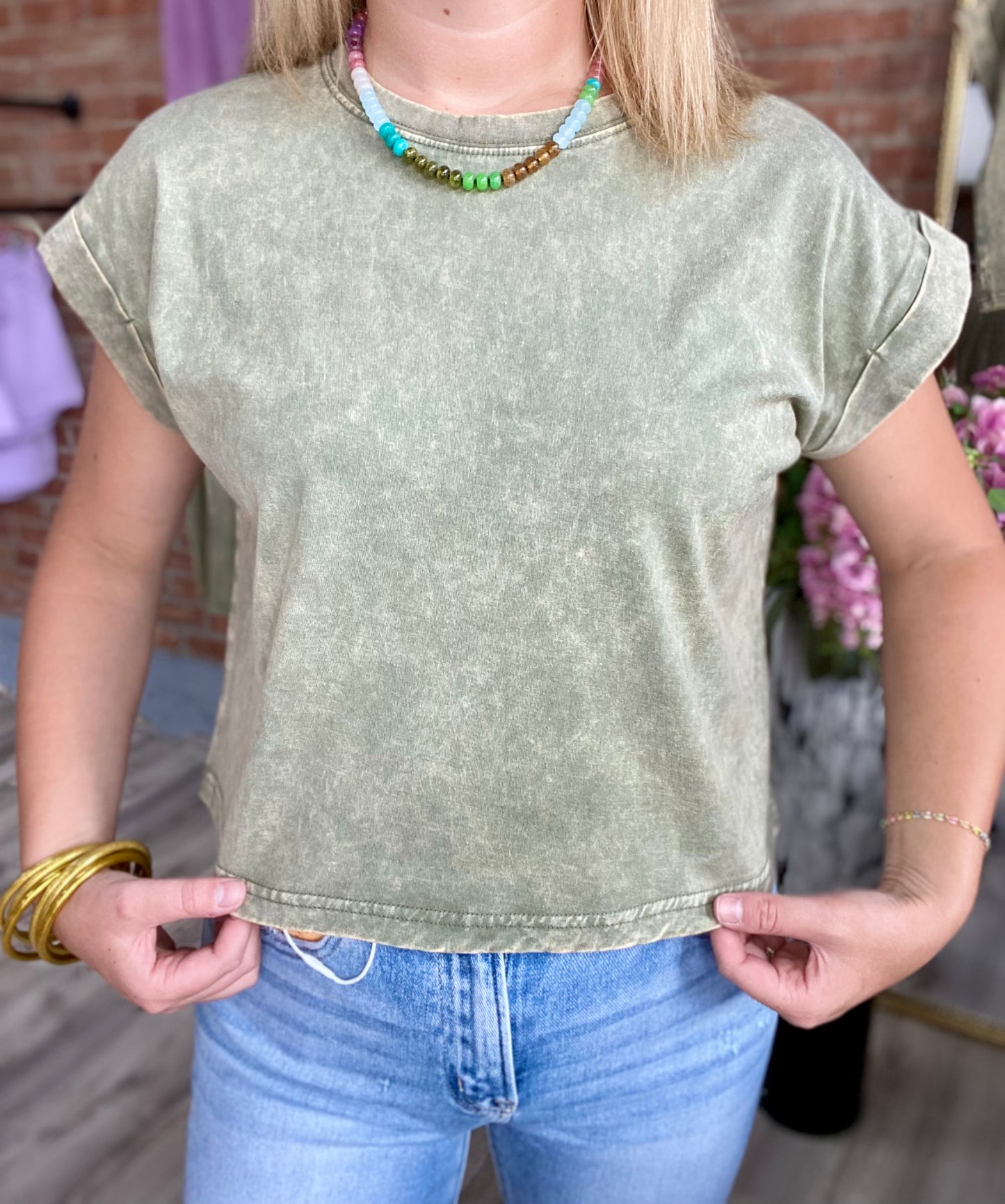 Acid Wash Tee