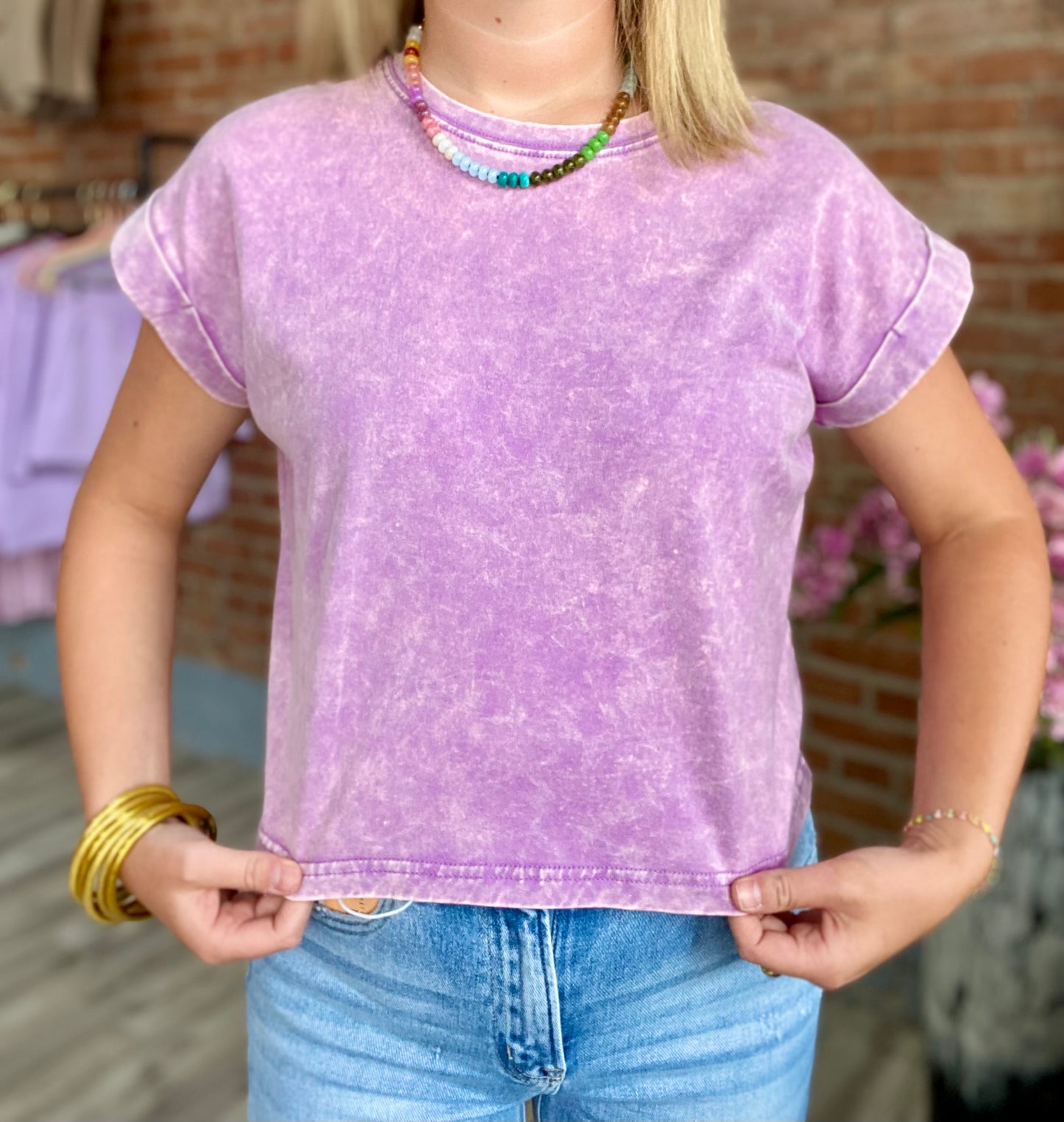 Acid Wash Tee