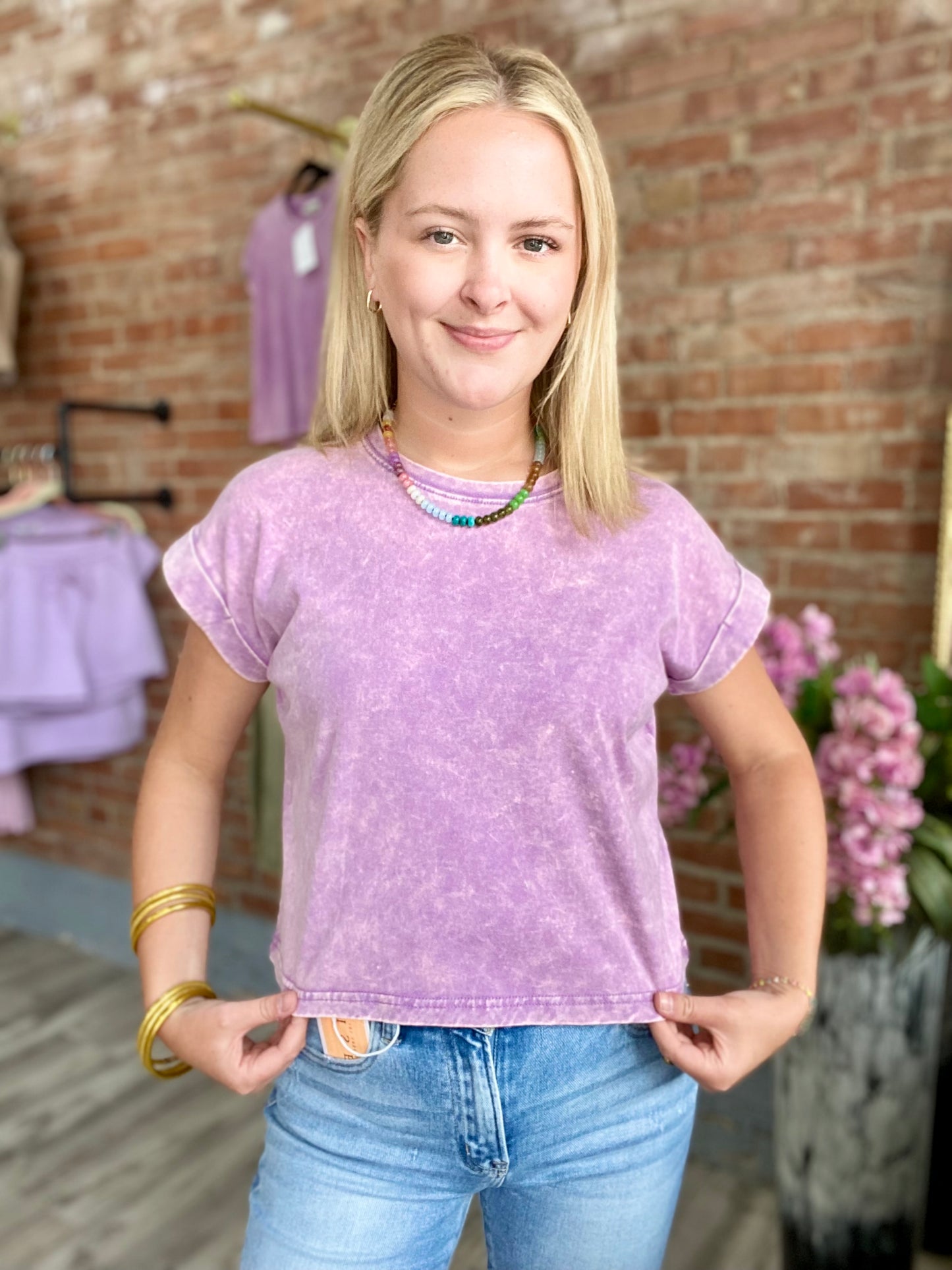 Acid Wash Tee