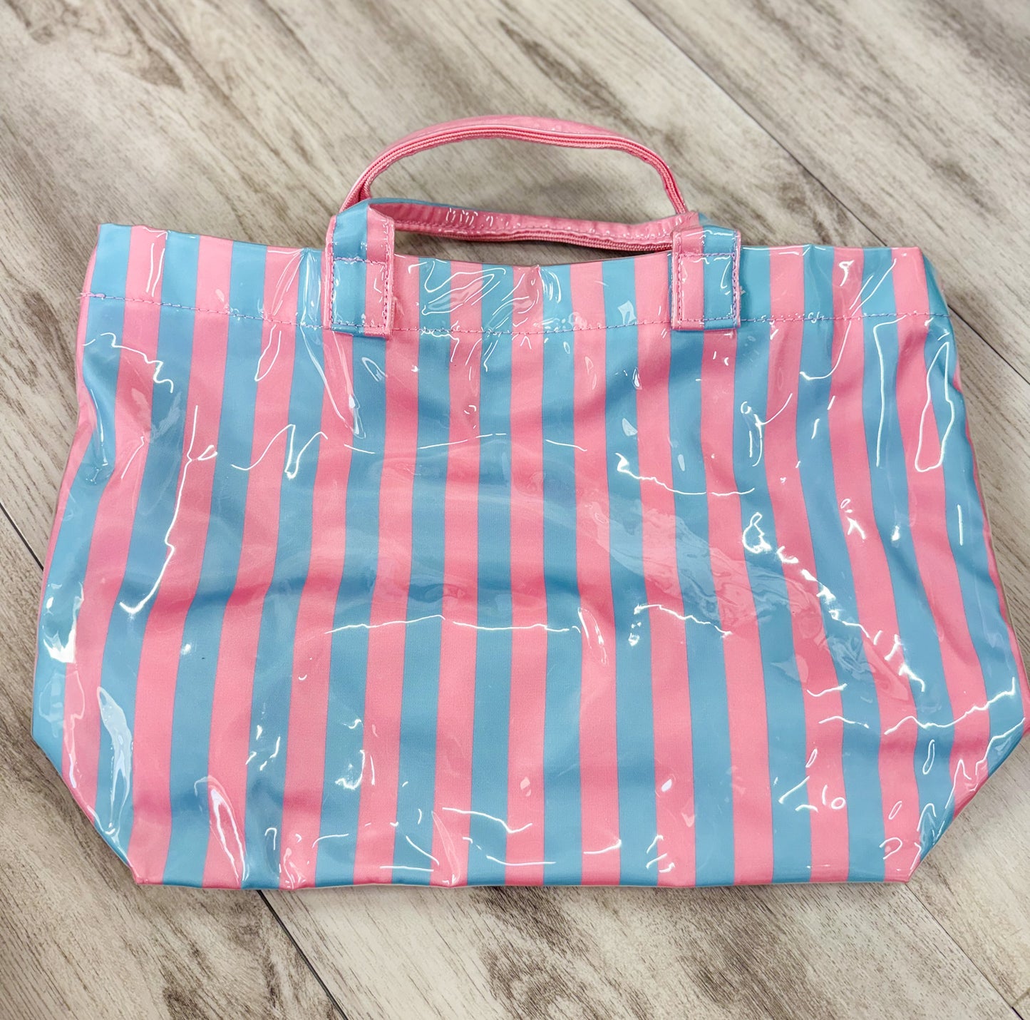 Beach Bum Striped Tote Bags
