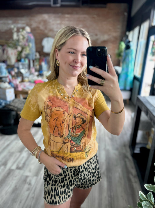 Hay Horse Tee