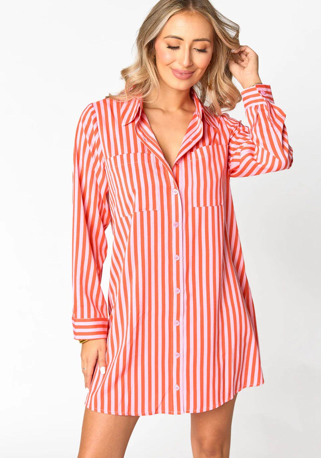 Beau Mini Shirt Dress