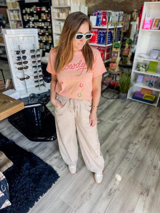 Get Comfortable Cotton Barrel Pants