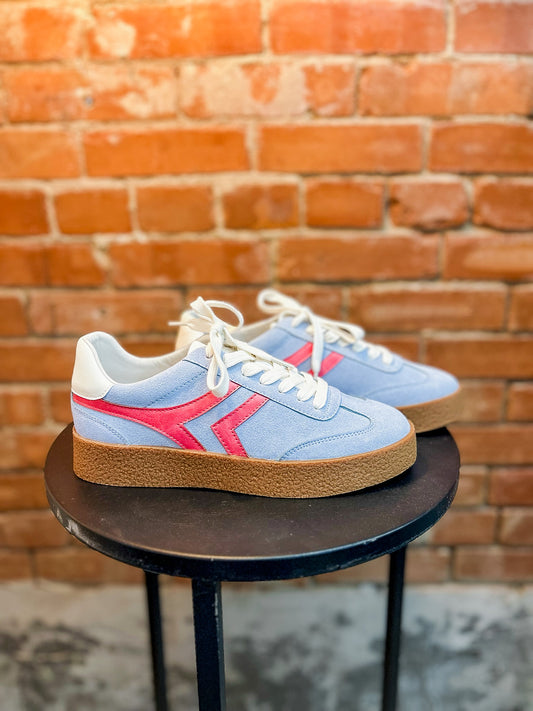 Blue Suede Sneaker