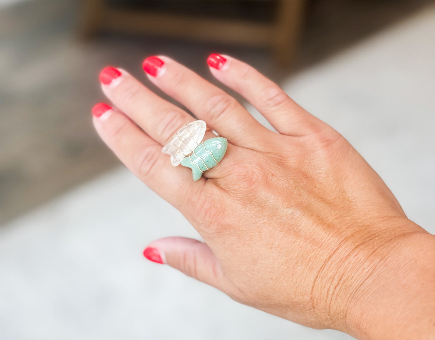Go Fish Ring