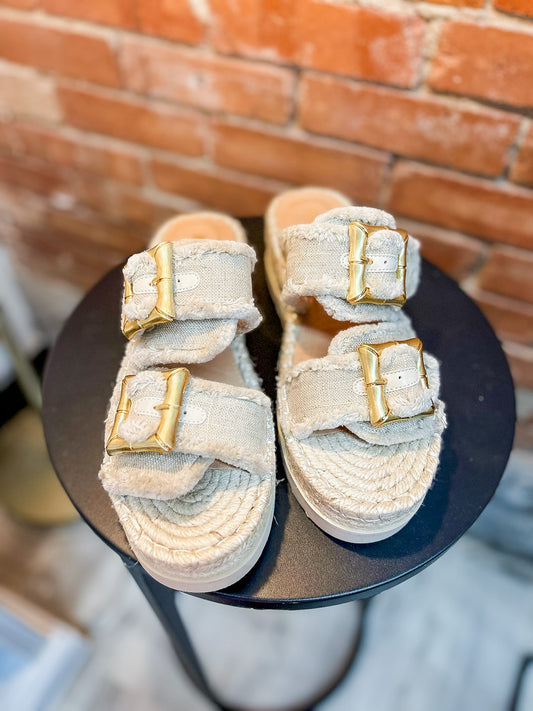 Tide & Taupe Sandals