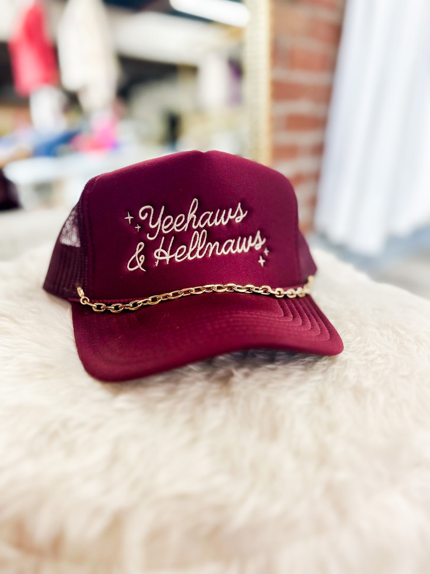 Yeehaws & Hellnaws Trucker Hat