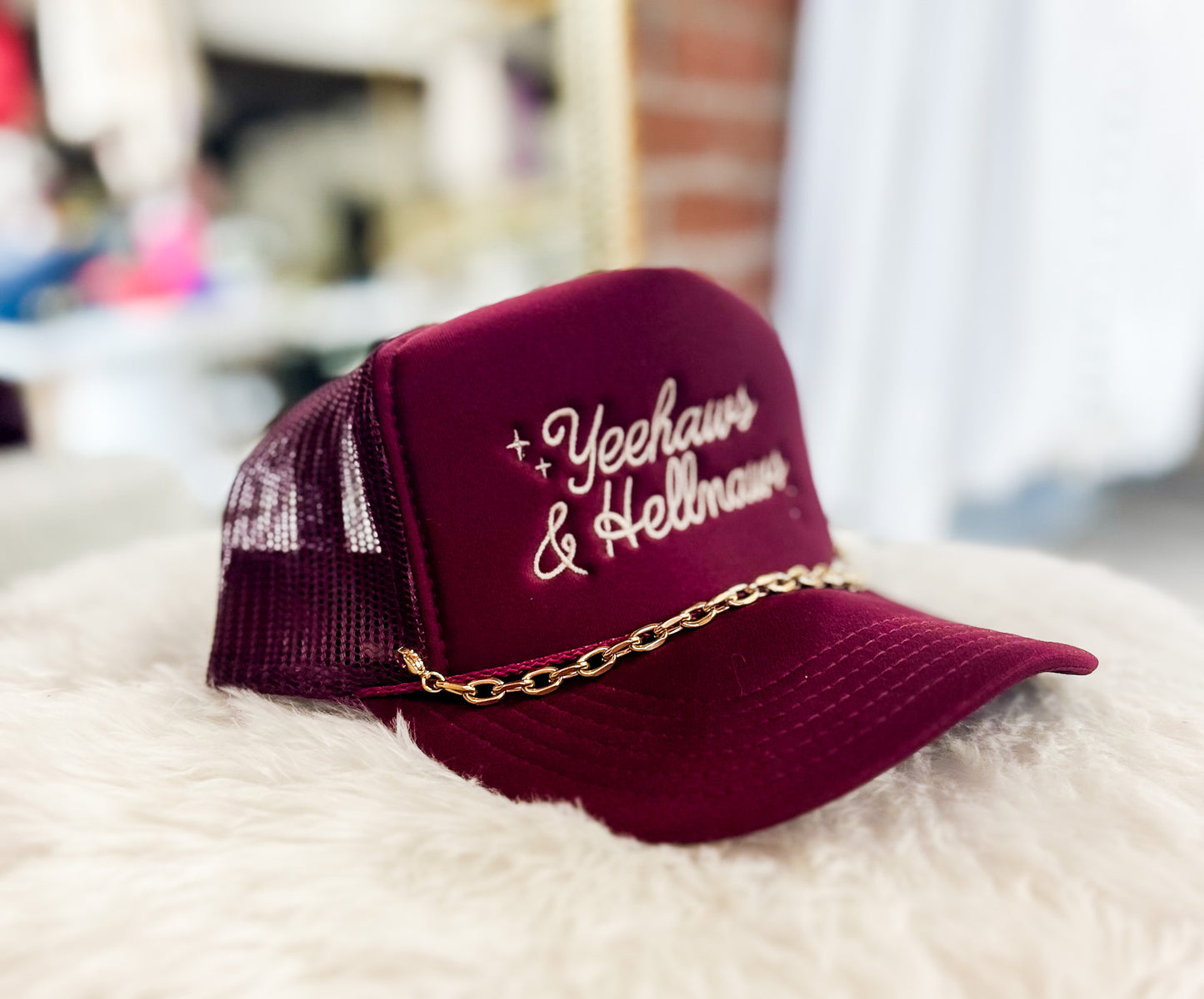 Yeehaws & Hellnaws Trucker Hat