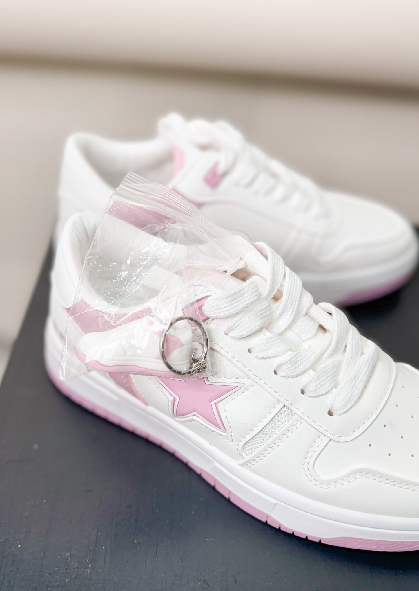 Pink Star Low Top Sneaker