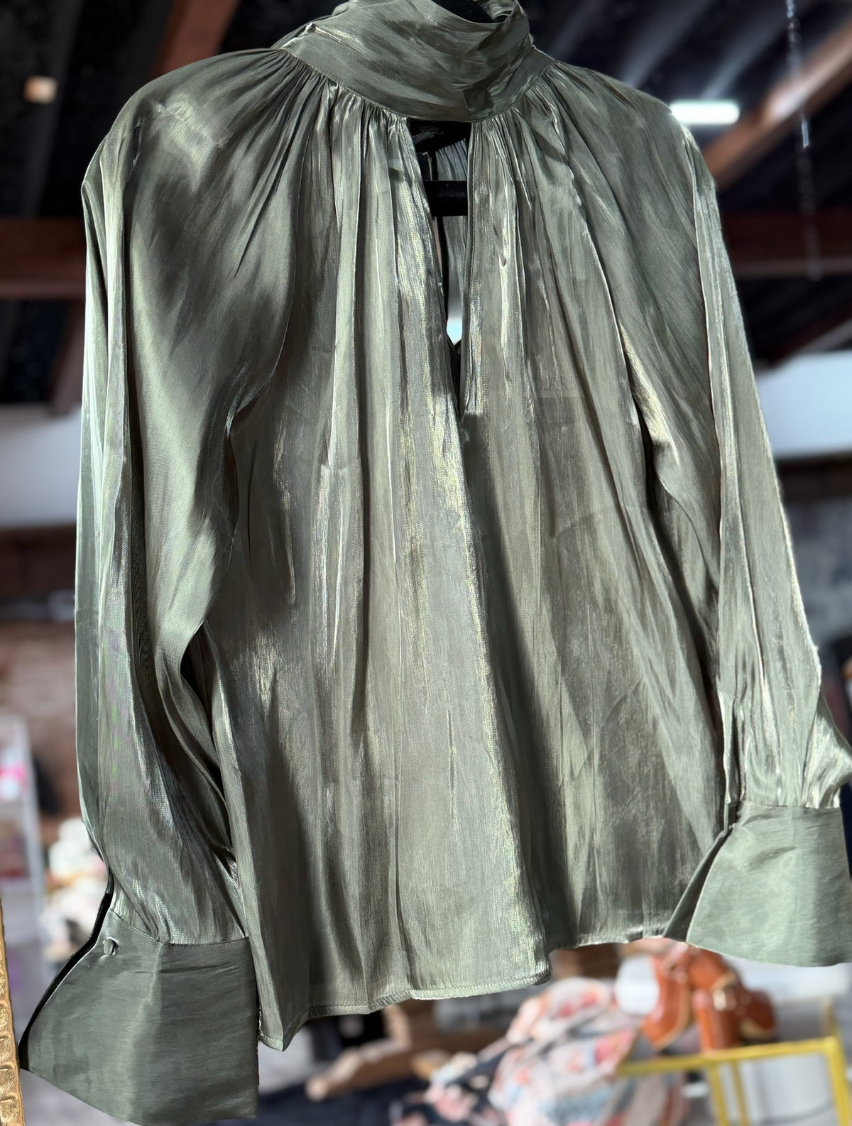 Olive Hour Blouse
