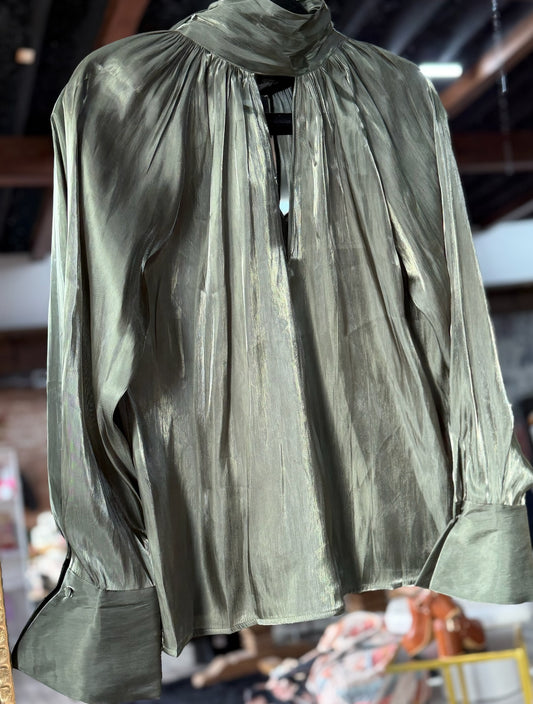 Olive Hour Blouse