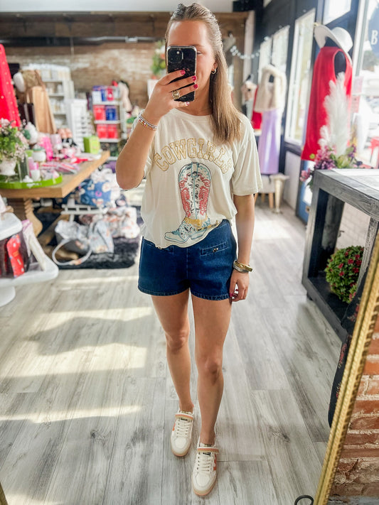 Cowgirl Boots Tee