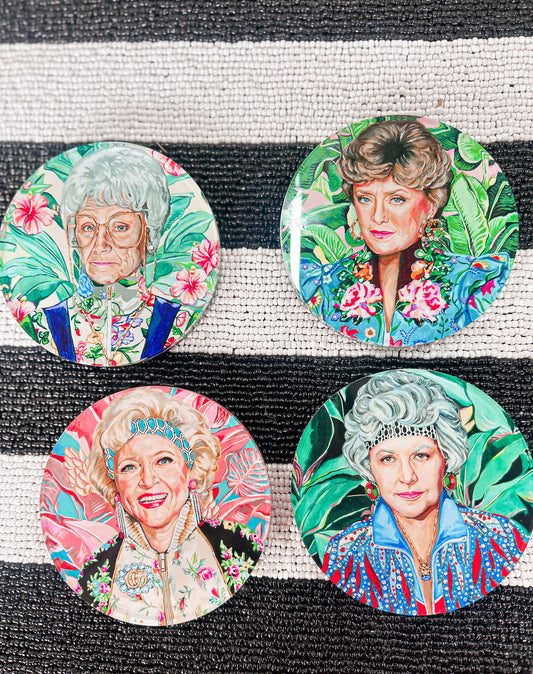 Golden Girl Coasters