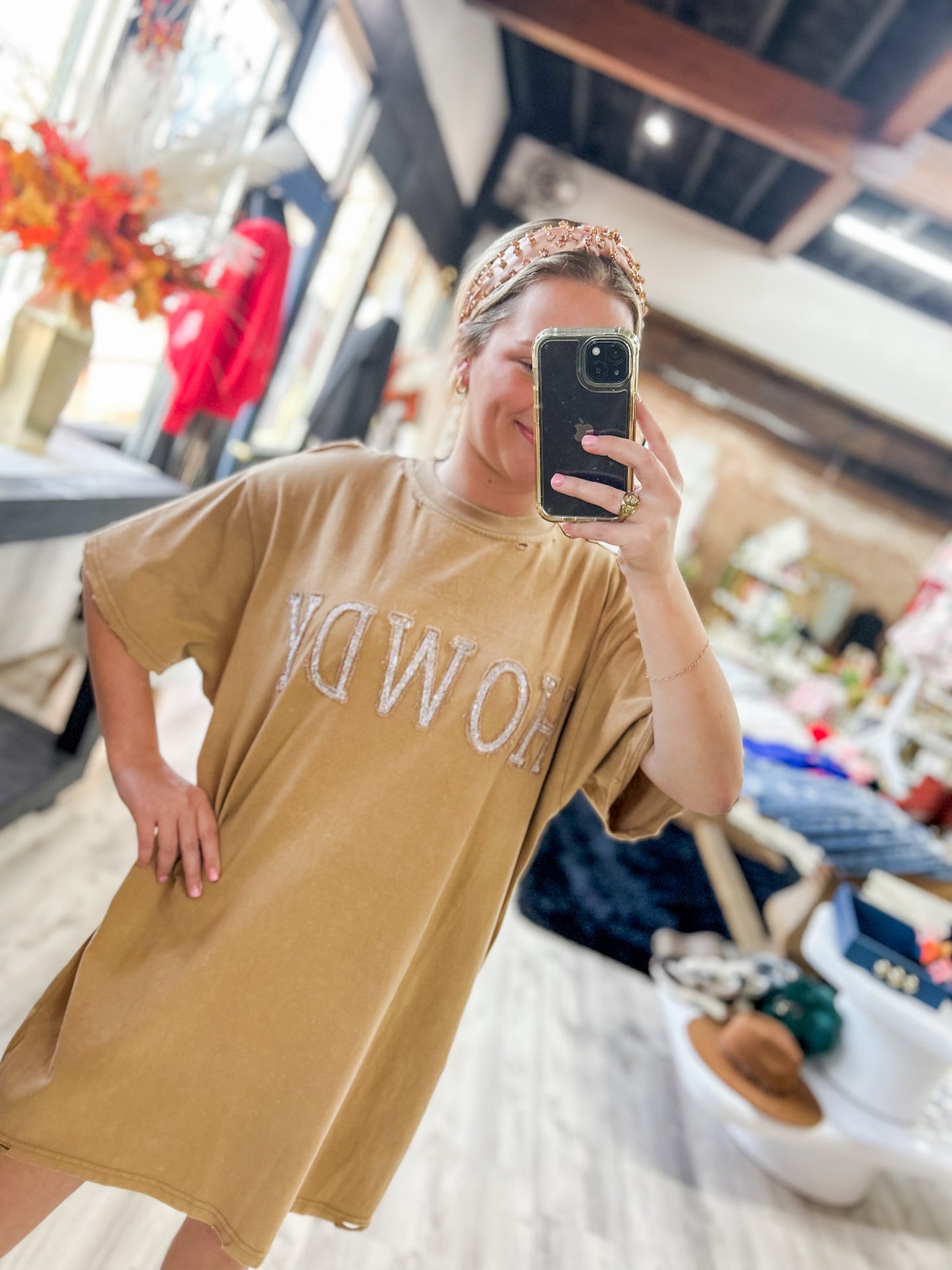 Howdy T-Shirt Dress