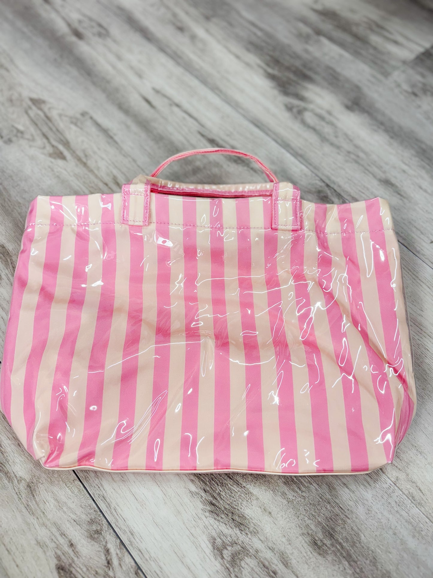 Beach Bum Striped Tote Bags