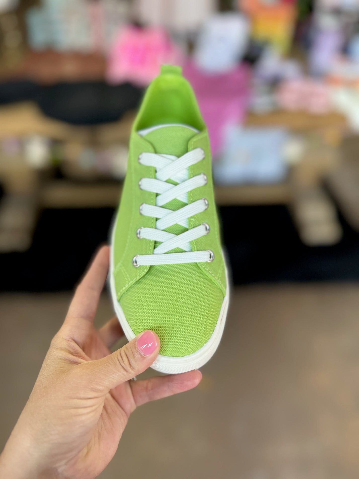 Lime Green Platform Shoe