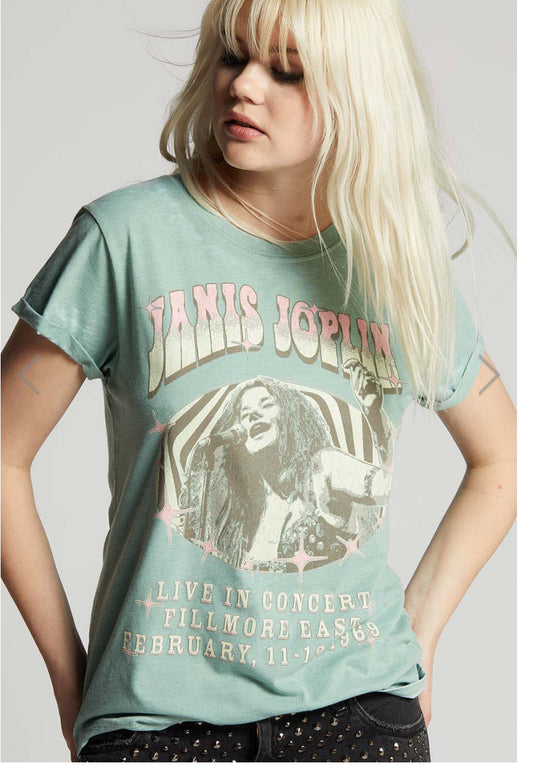 Janis Joplin Band Tee