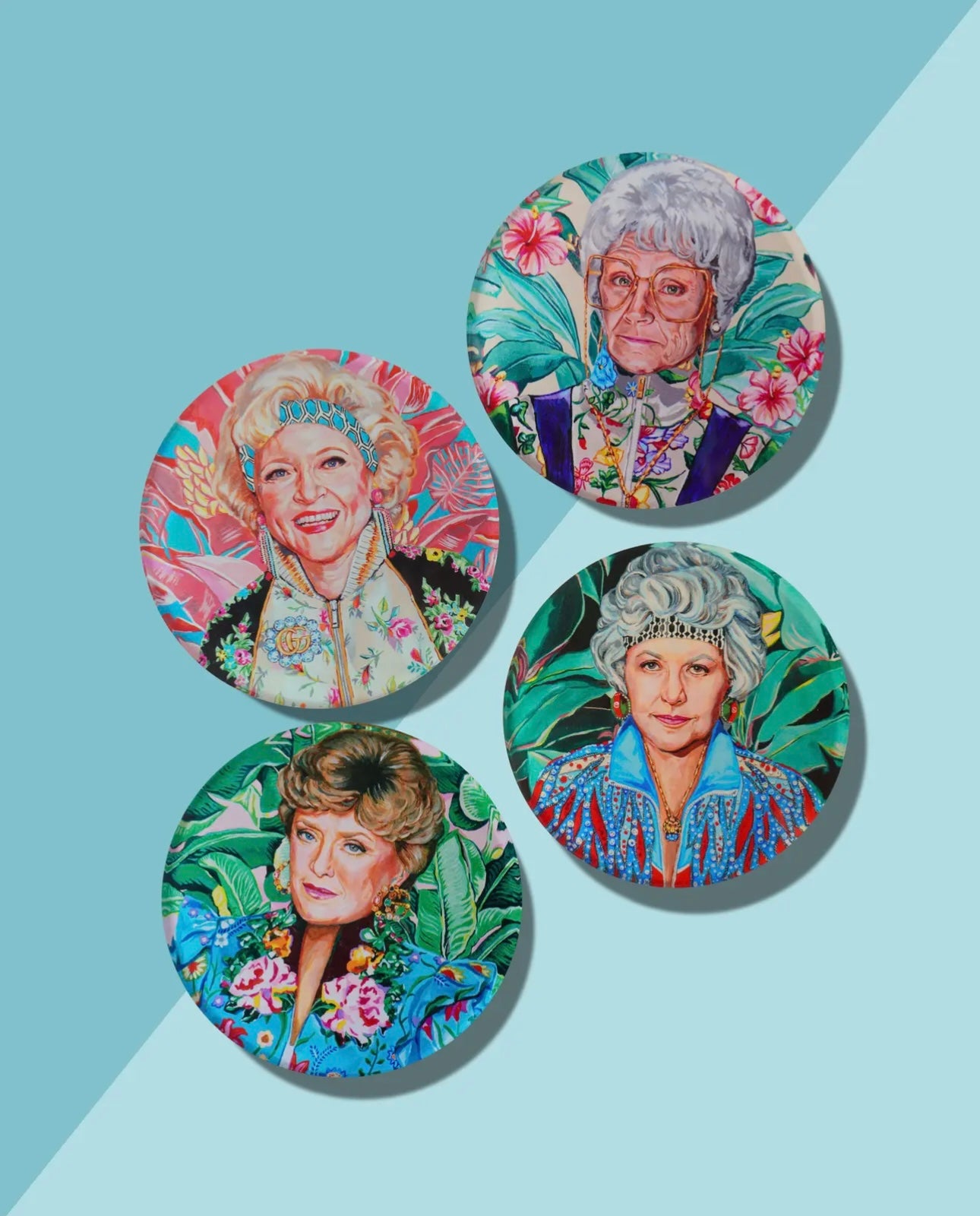 Golden Girl Coasters