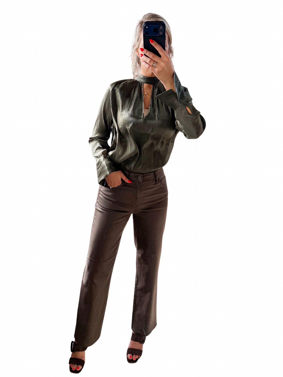 Olive Hour Blouse