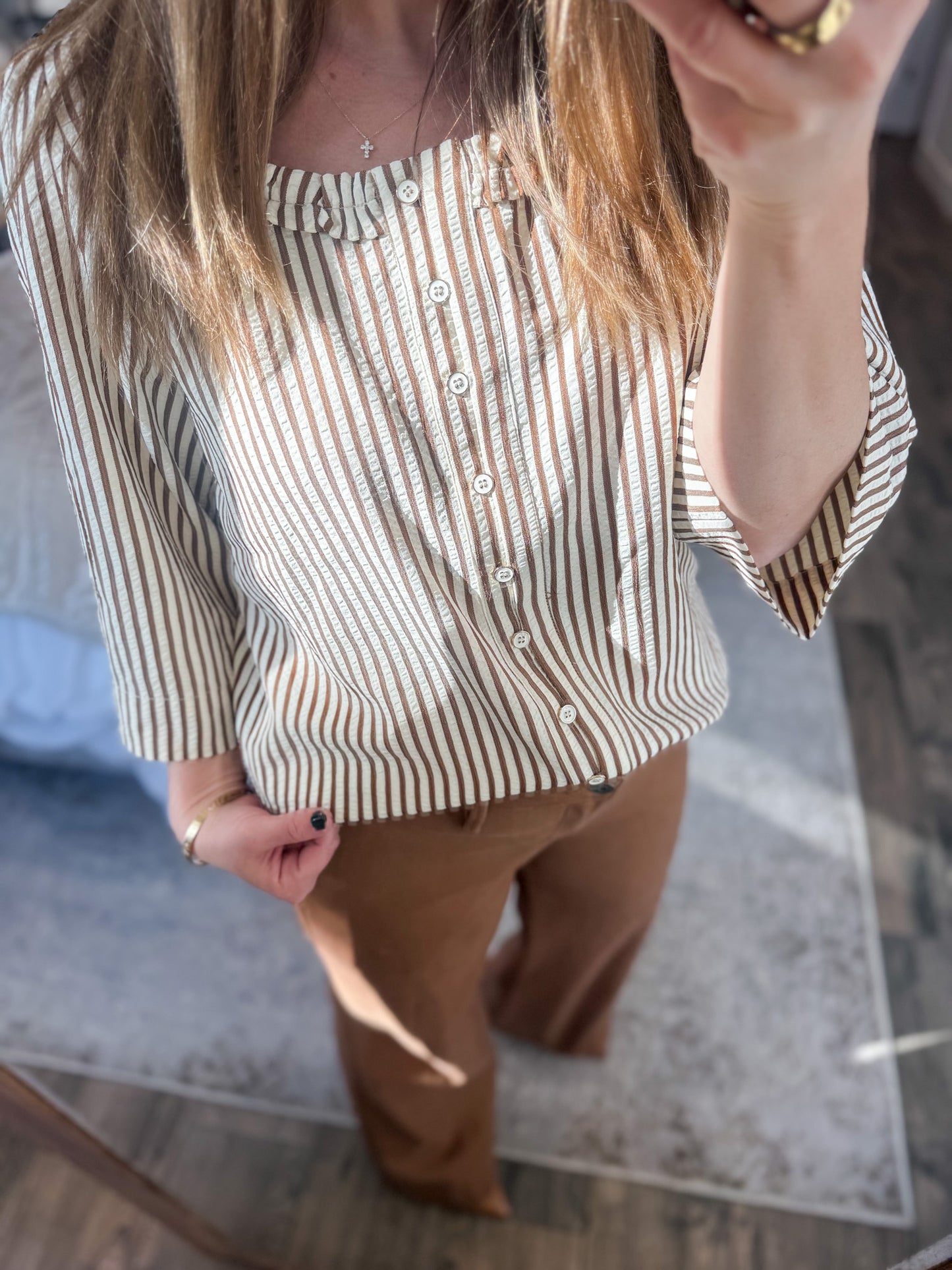 Honey Stripe Blouse