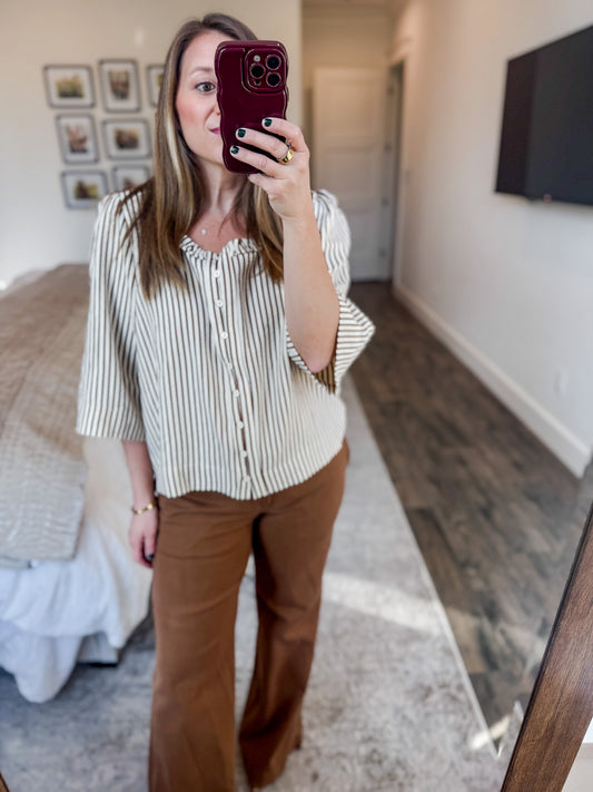 Honey Stripe Blouse