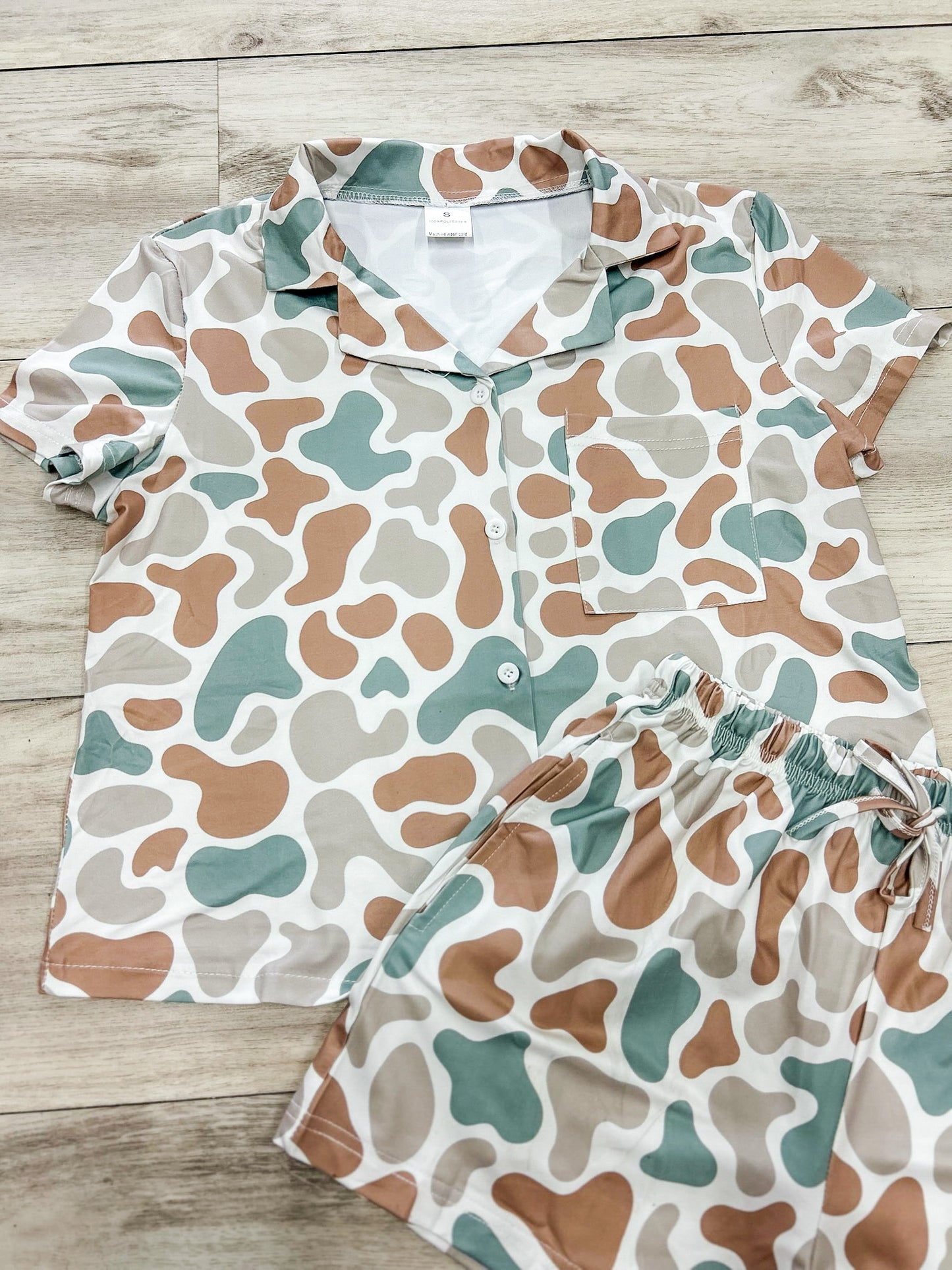 Camo PJ Set