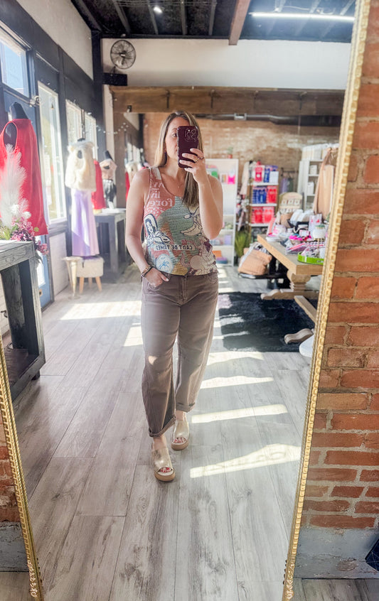 Espresso Barrel Jeans