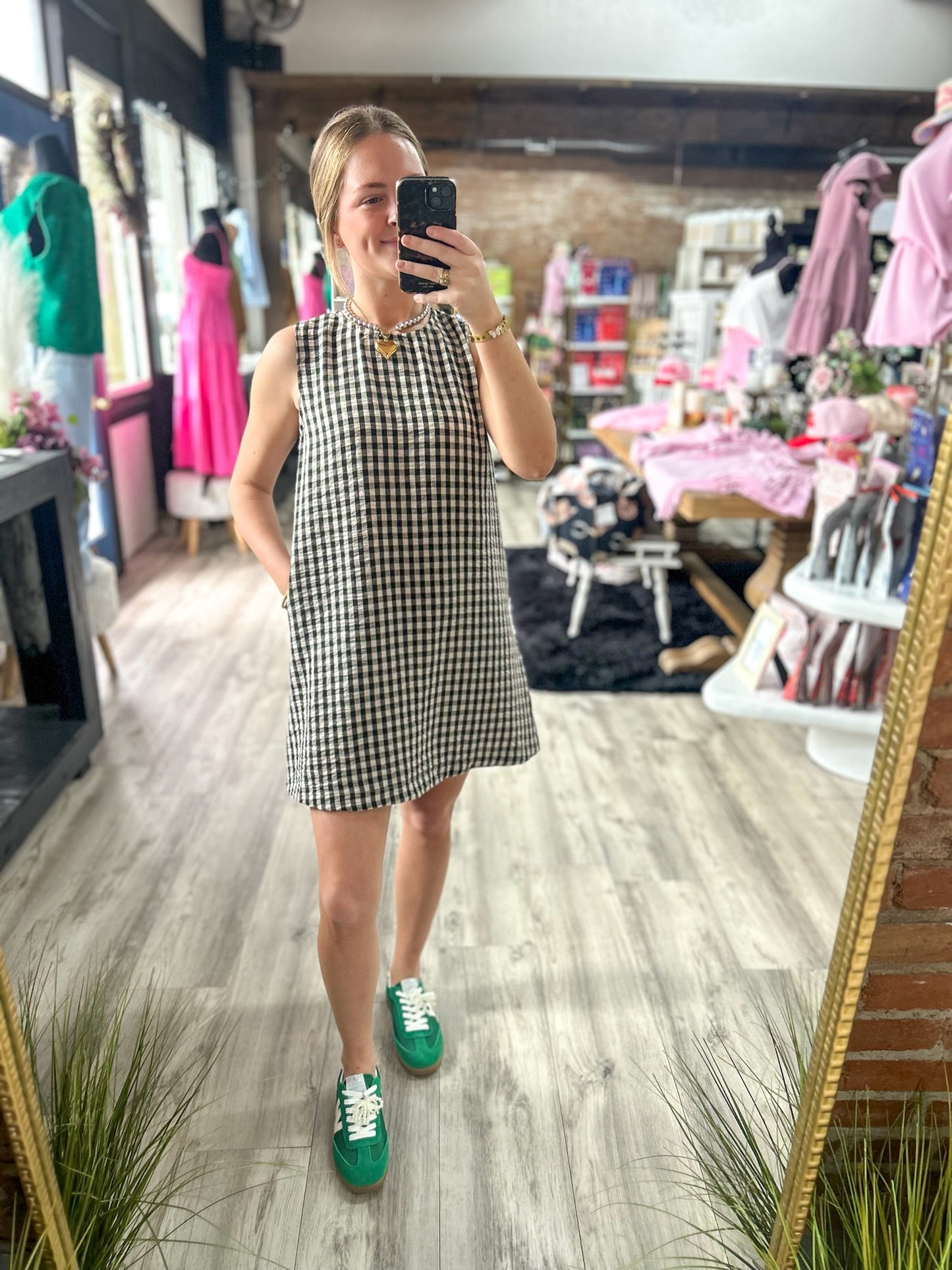 Check It Off Mini Dress
