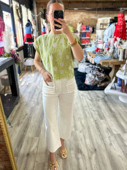 Flower Girl Blouse