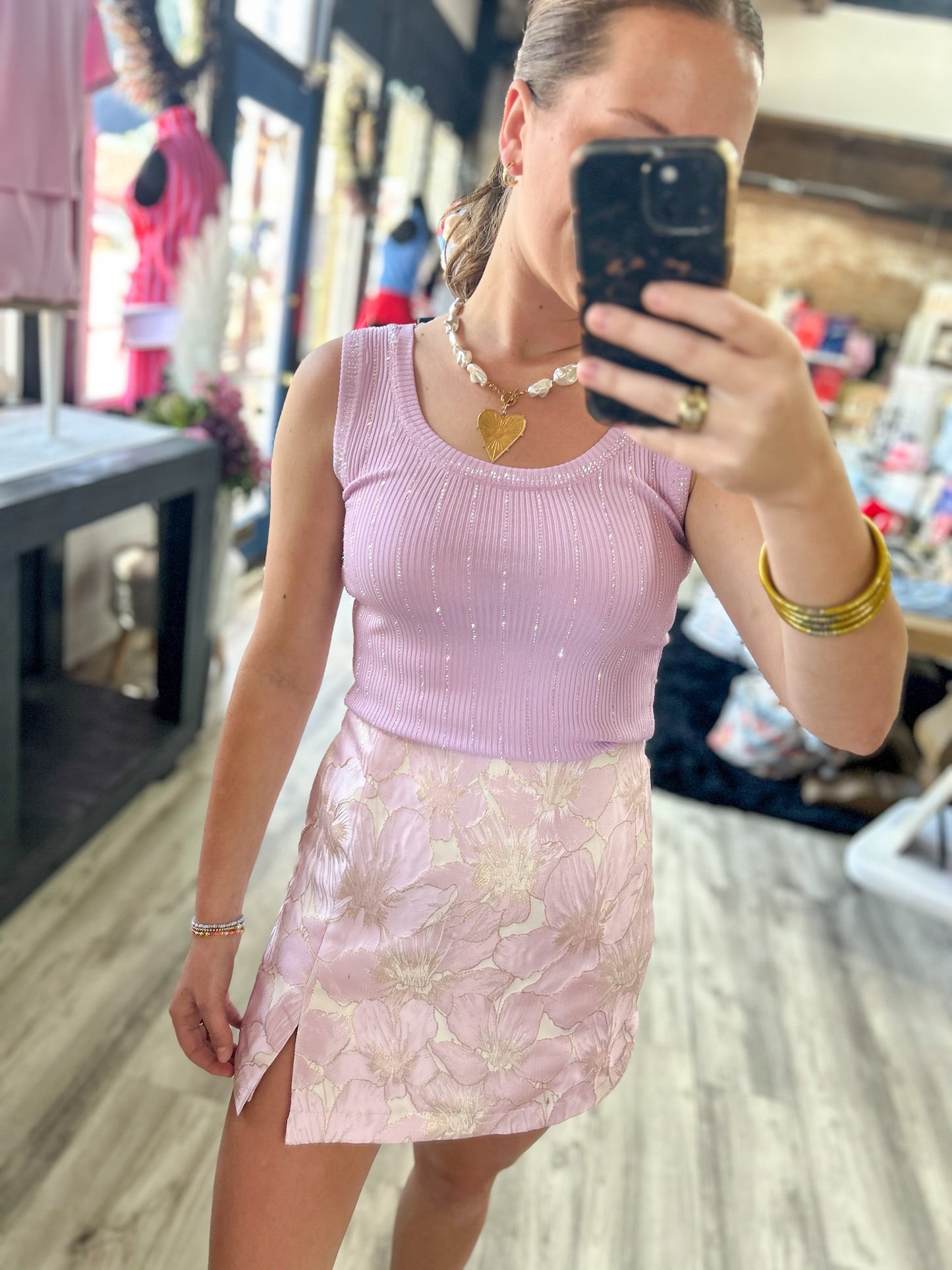 Blush Bloom Skort
