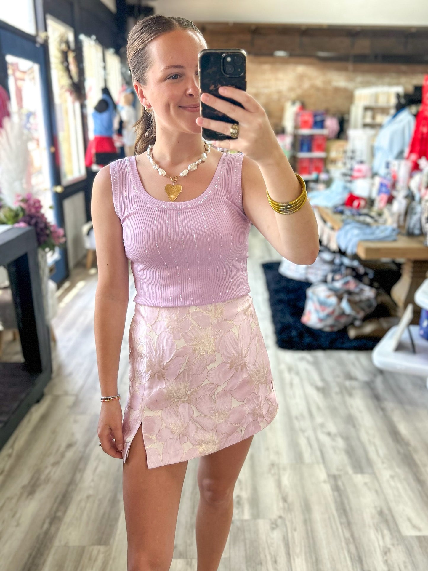 Blush Bloom Skort
