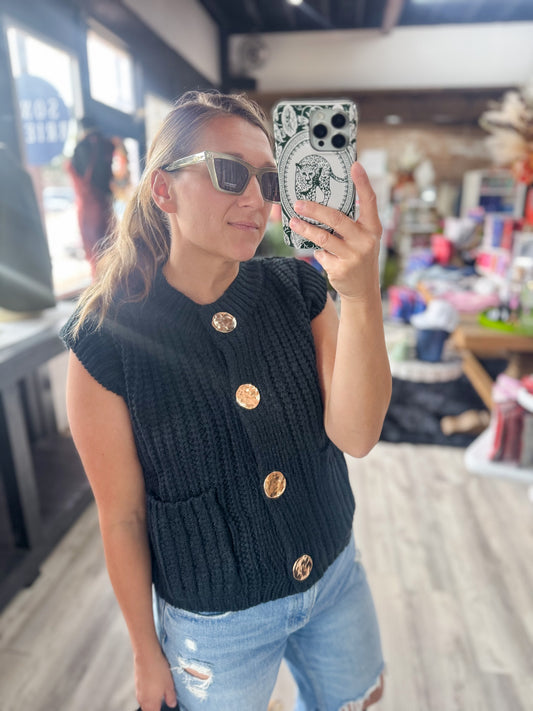 Golden Hour Knit Vest