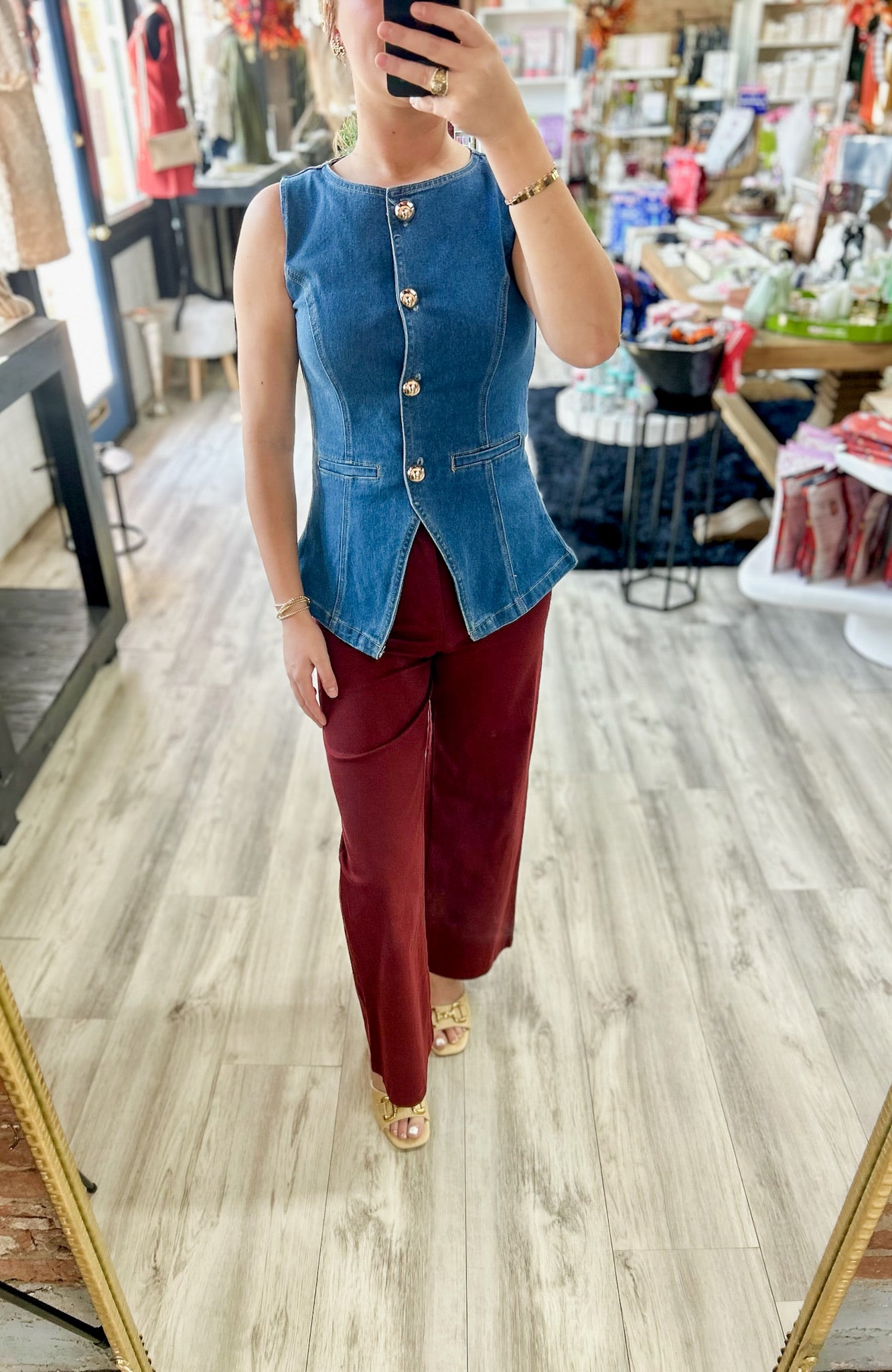 Brandy Burgundy Pants